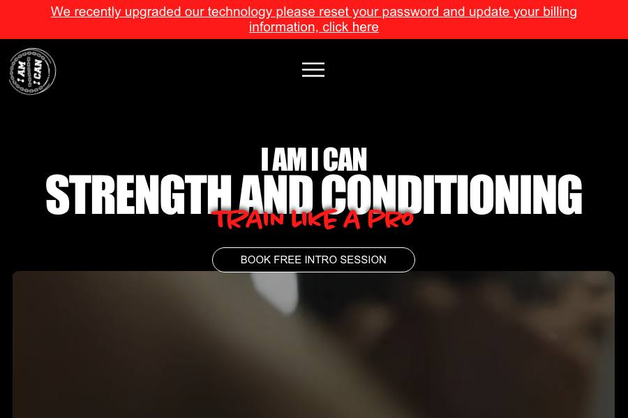 I Am I Can Strength homepage